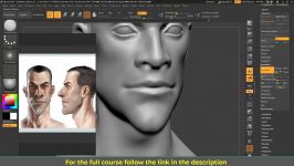 Sculpt and Poly Paint a Stylized Head in Zbrush  Part03