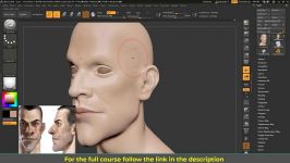 Sculpt and Poly Paint a Stylized Head in Zbrush  Part04