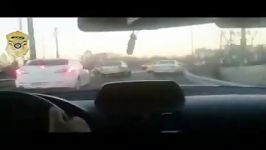 تعقیب گریز ۱۵ دقیقه ای پلیس سارق سابقه دار خودرو در خیابان های تهران