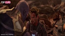 Avengers Infinity War  نبرد تانوس مرد آهنی دوبله فارسی