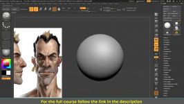 Sculpt and Poly Paint a Stylized Head in Zbrush  Part01