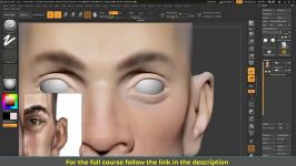 Sculpt and Poly Paint a Stylized Head in Zbrush  Part07