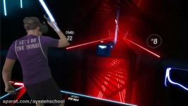 گیم پلی بازی Beat Saber