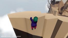 کوهنوردی گیم پلی بازی human fall flat