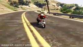 عاقبت فرار دست پلیس GTA V نبینی دستت رفته 