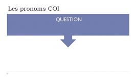 Learn French  Unit 4  Lesson L  Les pronoms COI