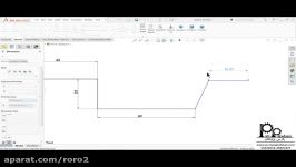 SolidWorks Sheet metal forming tool exercise