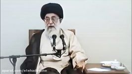 رهبر معظم انقلاببین من آقای موسوی علی رغم اختلاف فکری، ارتباط عاطفی وجود دارد