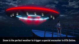 رخداد یوفو در بازی جی تی ای انلاین  UFO Events GTA V