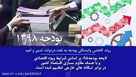 روند کاهشی وابستگی بودجه به نفت در دولت تدبیر امید