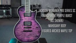 Jackson Guitars Monarkh Pro Series SC and X Series SCX7