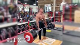 Larry Wheels قویترین بدنساز در دنیا