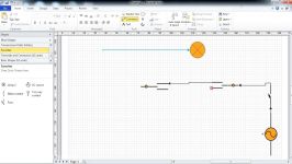 آموزش بستن مدار کلید تبدیل نرم افزار visio