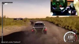 تیک آف  SUBARU Impreza 2001 بازی DiRT4 Logitech G29