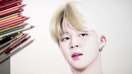 Speed Drawing BTS  Jimin Drawing Hands