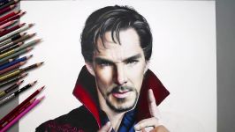 Speed Drawing Doctor Strange  Benedict Cumberbatch Drawing Hands