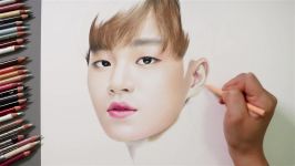 Speed Drawing Wanna One  Lee Dae Hwi Drawing Hands