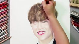 Speed Drawing Wanna One  Park Woo Jin Drawing Hands