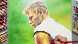 Marvel Thor Ragnarok 2017. Chris Hemsworth Drawing Drawing Hands