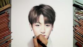 Speed Drawing BTS  Jungkook Drawing Hands