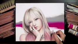 Speed Drawing BlackPink  Lisa Drawing Hands