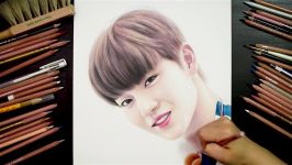 Speed Drawing Wanna One  Bae Jin Young Drawing Hands