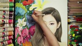 Speed Drawing BLACKPINK Jennie Drawing Hands