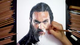 Drawing Aquaman  Jason Momoa Drawing Hands