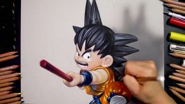 Drawing Dragon Ball Son Goku Drawing Hands