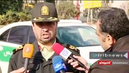 تعقیب گریز 15 دقیقه ای پلیس سارق سابقه دار خودرو در خیابان های تهران