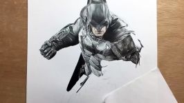 Drawing Batman Arkham Knight  Timelapse  Artology