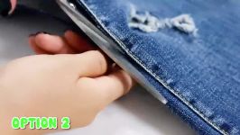 Jean skirt tuyệt vời top invention GIRL HACKS LIFE DIY