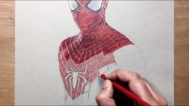 Drawing Spiderman  Timelapse  Artology