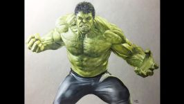 Drawing Hulk  Avengers Timelapse  Artology