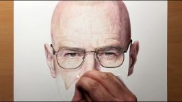 Drawing Walter White Breaking Bad Heisenberg  Time lapse  Artology