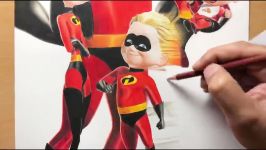 Drawing The Incredibles  Time lapse  Artology