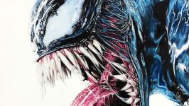 Drawing Venom Tom Hardy  Timelapse  Artology