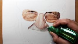 Drawing Stan Lee  Timelapse Video  Artology