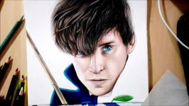 Drawing Newt Scamander  Fantastic Beasts