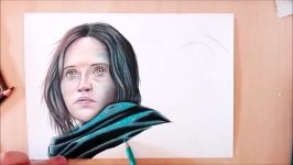 Drawing Jyn Erso  Rogue One A Star Wars Story