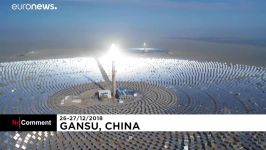 راه اندازی نخستین نیروگاه خورشیدی ۱۰۰ مگاواتی در چین