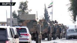 نیروهای ترکیه وارد جرابلوس سوریه شدند