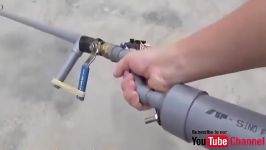 TO MAKE A POWERFUL AIR GUN AT HOME TO KILL BIRDS AND RABITTS