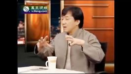 مصاحبه جکی چان در رابطه فیلم لو رفتش در شبکه محلی کیش