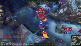 league of legends Xayah and Rakan Pentakill