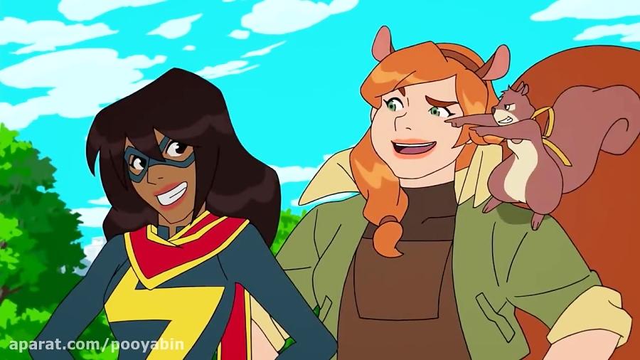 مارول بر می خیزد جنگجویان مخفی 2018 Marvel Rising Secret Warriors تریلر