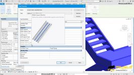 تنظیمات Assembled Stair پله های مونتاژ