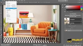 تغییر اندازه بوم یا صفحه جدید در نرم افزار فتوشاپ معماری