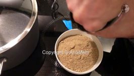 آموزش آسیاب کردن تخم گشنیز  How To Grind Coriander Seeds