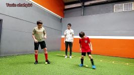 نمونه تمرینات تکنیک فوتبال سری جدید یاسین شاهپیری